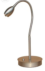 Daylight 24 Natural Light Desk Lamp Silver Finish J - Picture 1 of 4