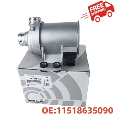 NEW 11518635090 Electric Water Pump For BMW 335i 535i 640i 740i X3 X4 X5 X6 Foto 1 de 4