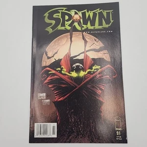 Spawn #91 Newsstand Edition Fine- Image Comics 1998 Todd McFarlane Greg Capullo - Picture 1 of 9