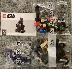 NUEVO (otros) LEGO 75392 Star Wars Juego Creativo Droide PÚRPURA SOMBRERO DE COPA. PKGS 4,5,6 - Imagen 1 de 1
