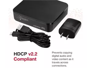 Rocketfish 2-Output HDMI Splitter with 4K at 60Hz and HDR Pass-Through - Picture 1 of 2