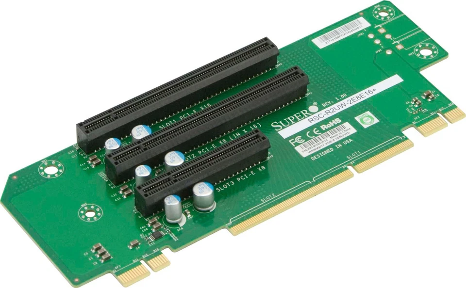 Supermicro RSC-R2UW-2E8E16+ Riser Card - Image 1 of 1