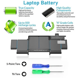 A1502 A1582 Battery for MacBook Pro 13 inch A1493 Early 2015 Mid 2014 Late 2013 - Picture 1 of 14