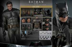 Neu Hot Toys MMS732 1/6 Batman v Superman 2.0 Batman Deluxe Version auf Lager - Bild 1 von 10