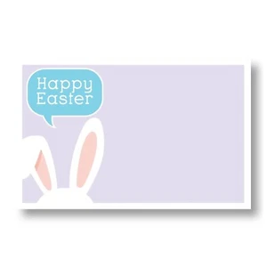 Happy Easter Bunny Ears Enclosure Cards - 3.5x2.25"- 50 Pack (AC5171) - Picture 1 of 1