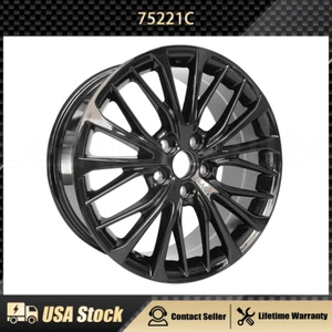18" 🔥 ALL Black Wheel For 18-22 Toyota Camry OEM Quality Alloy Rim 75221C - Picture 1 of 14
