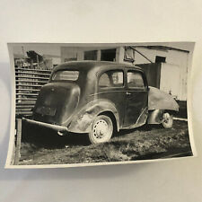 Vintage Car in Weathered Barn Find Condition Photo Photograph Print Junk Yard 