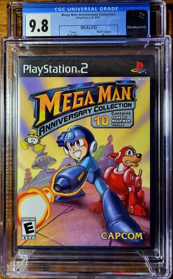 Mega Man Anniversary Collection Playstation 2 PS2 Y Folds Sealed New CGC 9.8 A++ - Image 1 of 3