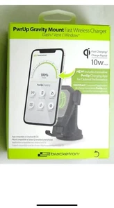 Bracketron PwrUp 10W Qi Fast Wireless Charge Dash Car Mount for iPhone 13/12/11 - Picture 1 of 2