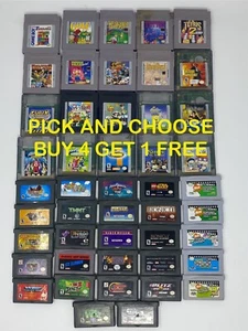 Original Nintendo Gameboy Gameboy Color & Advance Video Games Buy 4 Get 1 FREE - Picture 1 of 205