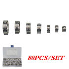 Single Ear Adjustable Car Hose Clamps O Type Stainless Steel Clip Assortment Kit Ford Fiesta