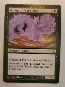 MTG Magic The Gathering Card Shinen of Fear's ChillCreature-Spirit Black Kamiga - Picture 1 of 2