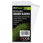 MintKeeper - Perfect Fit PSA Graded Bags Card Sleeves for Slabs/Semi Rigid (100)