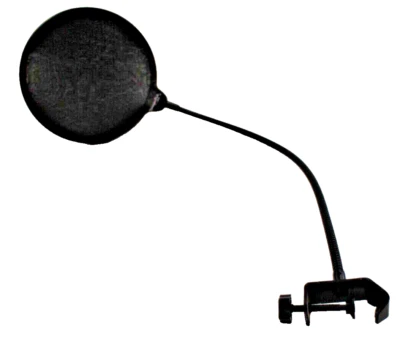 Dragonpad микрофон Gooseneck ветровое стекло поп фильтр тонкий экран 6» (15,2 см) - Изображение 1 из 4
