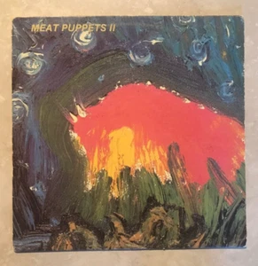 Meat Puppets II Lp Vinyl 1st Press 1984 SST records Black Flag KBD Punk Flipper - Foto 1 di 13