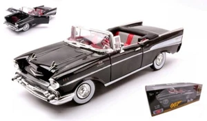 CHEVROLET BEL AIR SPIDER 1955 Dr.NO JAMES BOND LICENZA DI UCCIDERE 1:18 - Foto 1 di 1