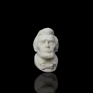 Abraham Lincoln Pipe By Kenan Handmade Block Meerschaum-NEW W CASE#1437 - Picture 1 of 15