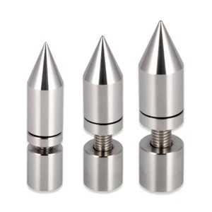 4pcs 316L Speaker Adjustable Height Spike Amplifier Shockproof Isolation Stand - Picture 1 of 11