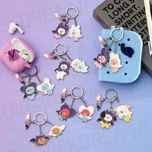 Llavero de Metal Edición Ángel y Villano Personaje BT21 Artículos Oficiales K-POP - Imagen 1 de 15