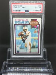 1979 Topps #48 Doug Williams Tampa Bay Buccaneers RC Rookie Card PSA 8 NM-MT