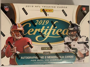 2019 Panini Certified Football Box - Hobby - 4 Hits!!! - Picture 1 of 1