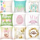 Easter Favor Gift Bunny Rabbit Eggs Cushion Case Easter Pillowcase Pillow Cover