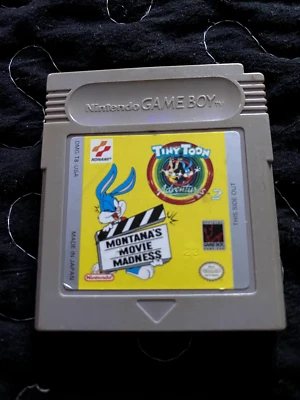 Tiny Toon Adventures 2: Montana's Movie Madness (Nintendo Game Boy, 1993) Foto 1 de 2