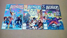 Avengers  #294, 295, & 296(Marvel)1988 Feat. DRUID -- HIGH GRADE -- VF or ++