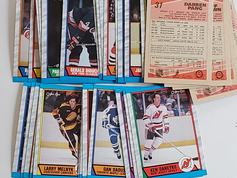 1989-90 1990-91 O-PEE-CHEE OPC HOCKEY CARDS YOU PICK - Image 1 of 1