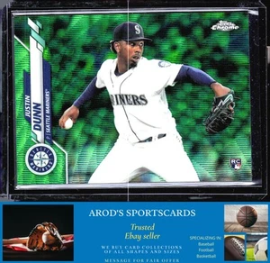 2020 Topps Chrome * Justin Dunn ** Card #136** #'d /99 (RC) - Bild 1 von 2