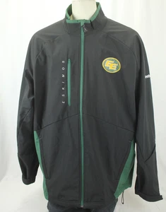 REEBOK EDMONTON ESKIMOS CFL  AUTHENTIC SIDELINE MEN'S BLACK JACKET SIZE 3XL VGC! - Imagen 1 de 6