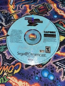 Marvel vs. Capcom 2 (Sega Dreamcast, 2000) Authentic ** Disc Only * TESTED **