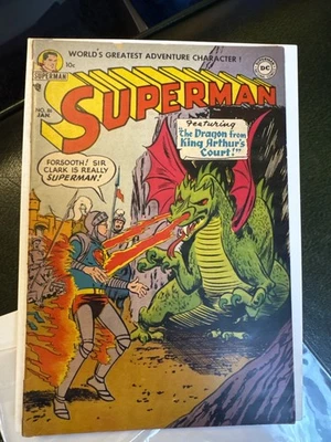 Superman #86 Pre-Code Golden Age Vintage DC Comic 1954 VG+ Stunning copy - Image 1 of 4