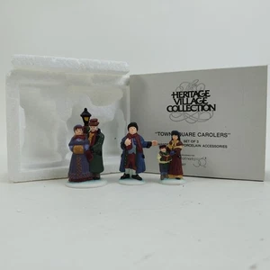 Dept 56 Town Square Carolers 5832-7 Heritage Village Christmas Accessories - Picture 1 of 21