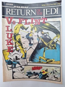 Return of the Jedi No 88 Feb 23rd 1985, Rare Star Wars Weekly UK, Marvel Comic - Picture 1 of 8