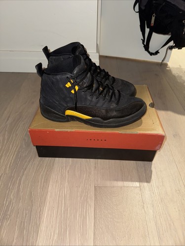 Taglia 10 Jordan 12 Retro Mid Black Taxi