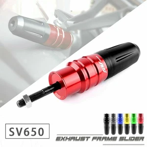 Exhaust Crash-Pads Slider Protector Guard for SUZUKI SV650 SV1000 SV 650 1000 - Picture 1 of 46