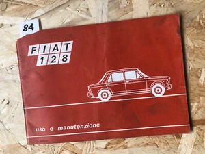 FIAT 128 - MANUALE USO MANUTENZIONE - ORIGINALE NO PDF/COPIE - Picture 1 of 1