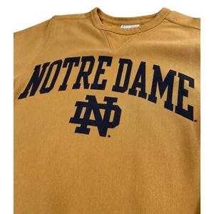 Champion Norte Dame Fighting Irish Gold Sweatshirt Damen X-Small Reverse Weave - Bild 1 von 9