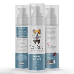 Shampoo For Dogs Drywash Waterless Avocado 3 in 1 Dry Wash Shampoo Aloe Vera - Picture 1 of 7