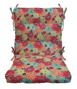 RSH Décor Indoor Outdoor Tufted High Back Chair Cushion - Picture 1 of 34