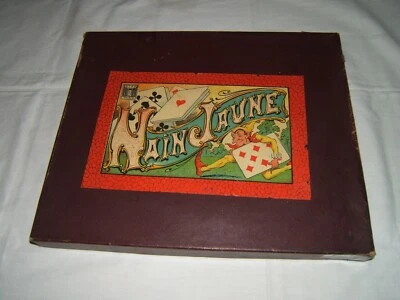 ANCIEN JEUX NAIN JAUNE JL PARIS AVEC NOTICE CARTON PAPIER BOITE SANS PIONS - Photo 1/4