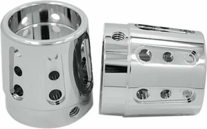 AVON Axle Nut Covers/Caps 1" (one pair) for H-D Motorcycles (GATLIN Chrome) - Picture 1 of 1
