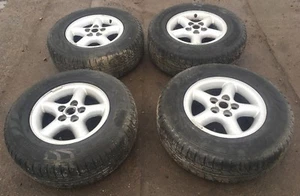 Range Rover P38 Kompletträder 4 x Alufelgen Felgen 16 Zoll & Reifen Pirelli M+S - Bild 1 von 12