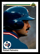 1990 Upper Deck Rafael Palmeiro  Texas Rangers #335 Near Mint NM