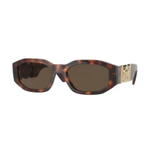 Sunglasses Versace 4361 521773 53 18 140 Havana Brown lens 100% Authentic - Picture 1 of 12