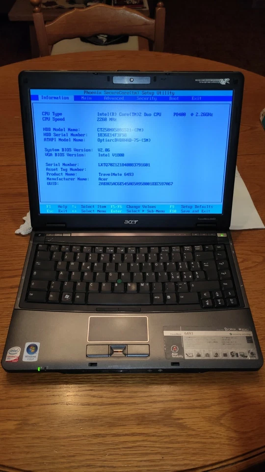 Acer Travelmate 6493 - Immagine 1 di 1