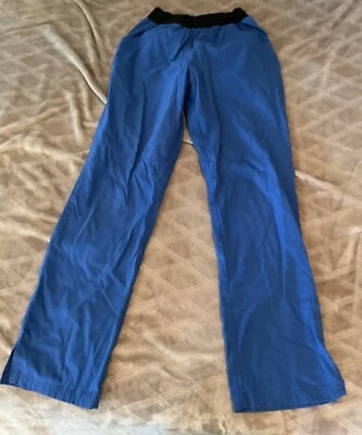 UA Scrubs Womens Scrub Pants XS Small 55% Cotton, 45% Polyester ROYAL BLUE - Image 1 of 4