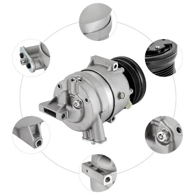 Compresor de aire acondicionado para Pontiac G3 Wave L4 2009 1,6 L aire acondicionado compresor de aire acondicionado Foto 1 de 4