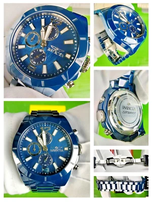 Invicta Ceramics Chrono Quartz Men Watch 47319 UX.V Solid Ceramic Case Bracelet - image 1 of 4
